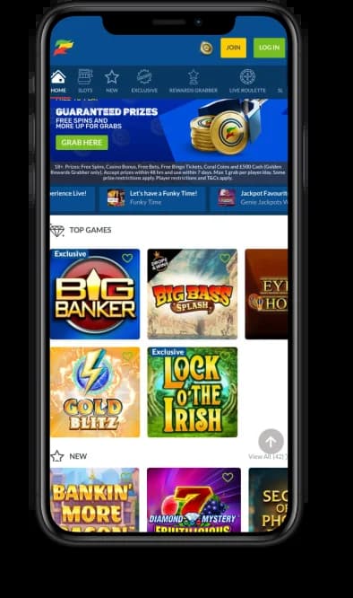 Coral Casino UK Mobile